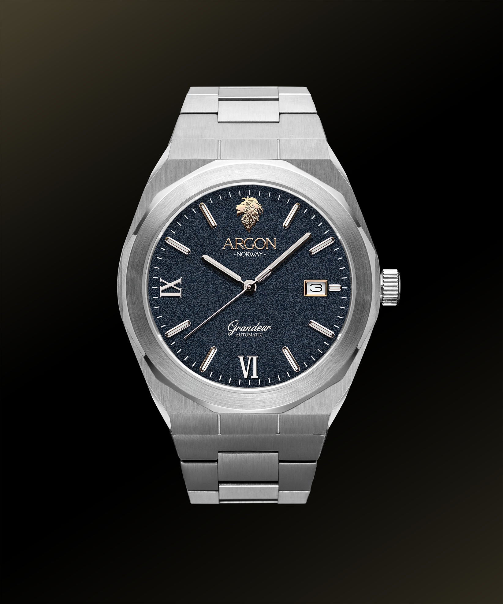 Grandeur Automatic – Grainy Royal Blue